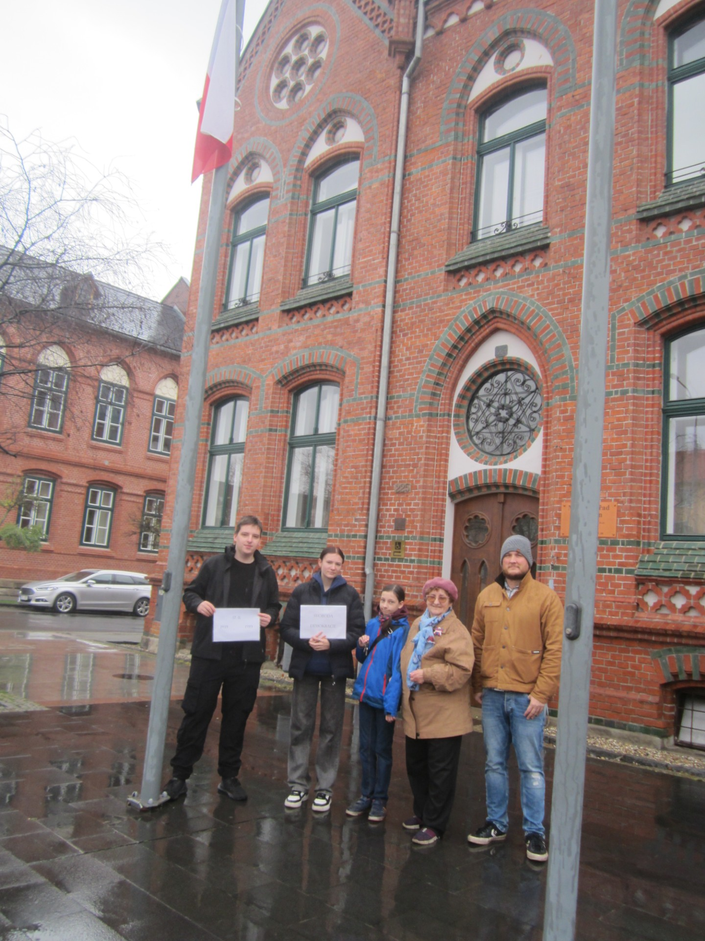 Ani v Bohumíně nezapomínáme na 17. listopad