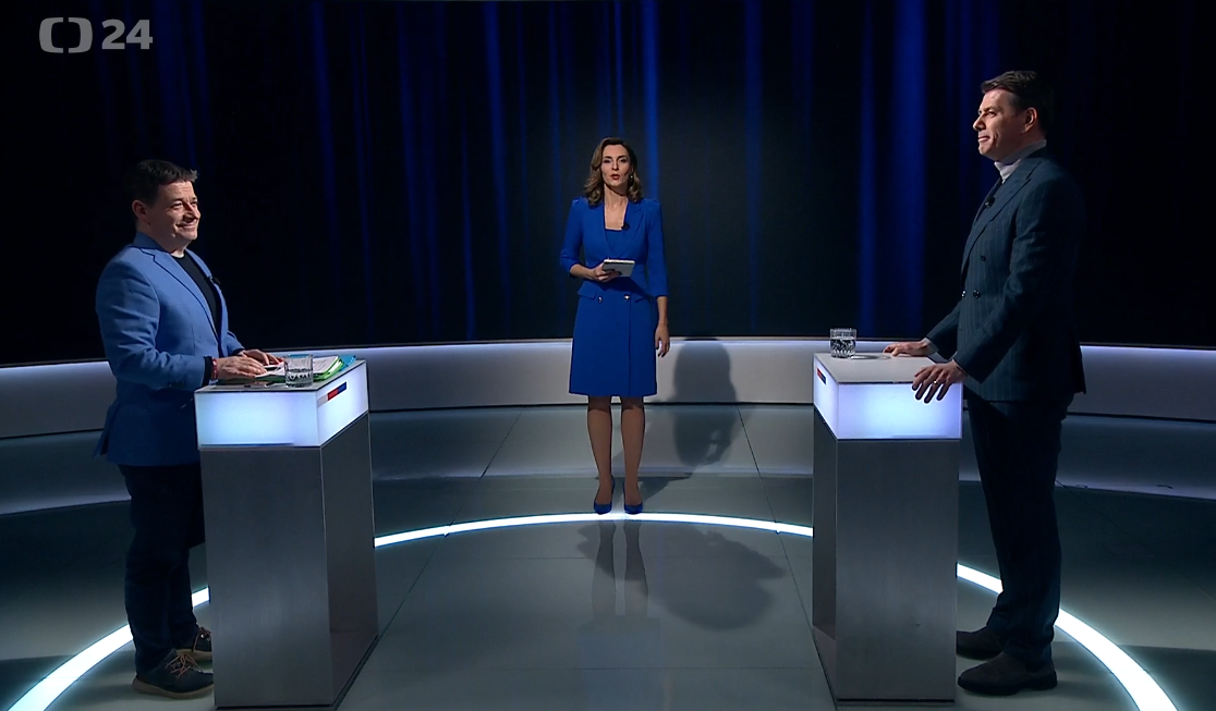 Jan Skopeček v Duelu ČT24 varoval hnutí ANO před inflací