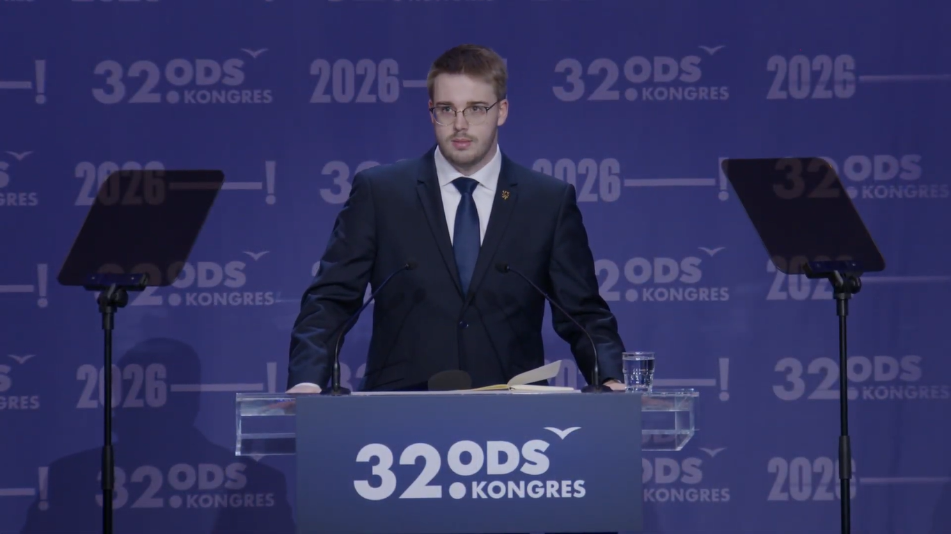 Vystoupení Vojtěcha Langra v rámci politické diskuse