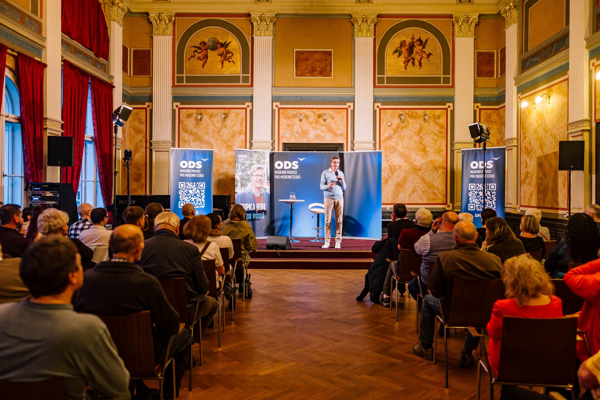 KUPKA JEDE ZA VÁMI: V Ústí o dalším směřování ODS a mladých lidech