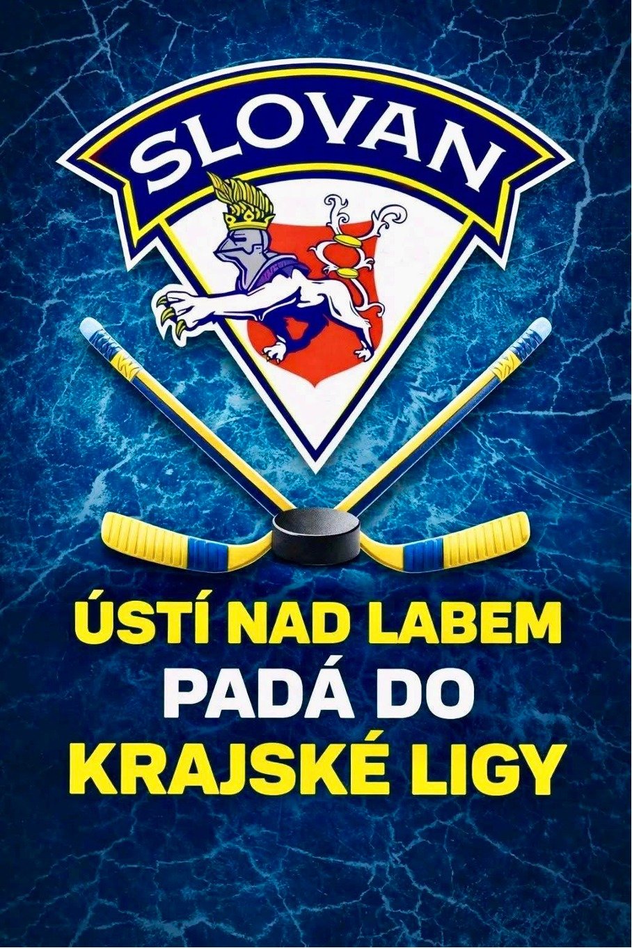 Hokejové Ústí sestupuje. Smutný den pro město i varování před komunálními volbami