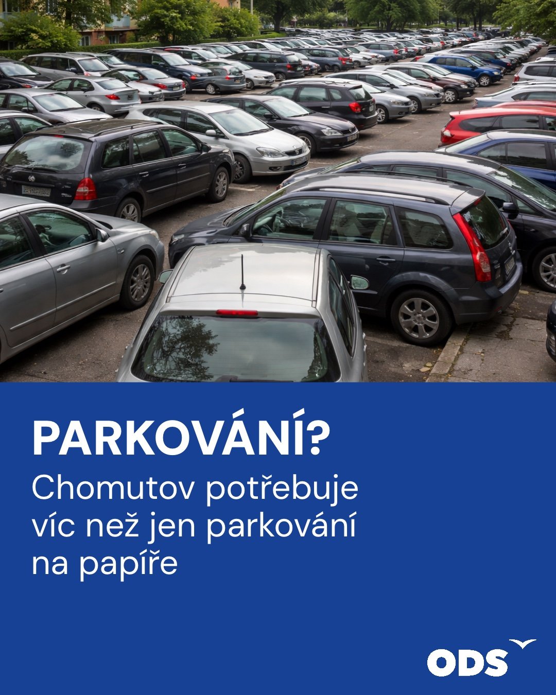 Parkování v Chomutově