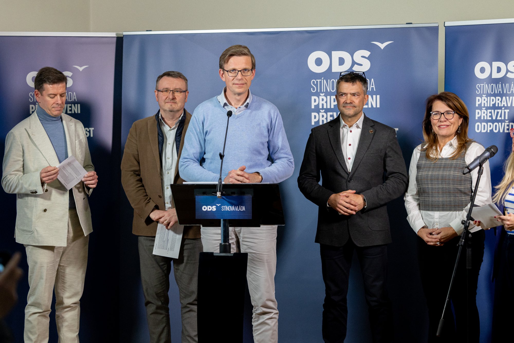 Stínová vláda ODS řešila na prvním výjezdu v Českých Budějovicích cenu pohonných hmot i přeshraniční spolupráci