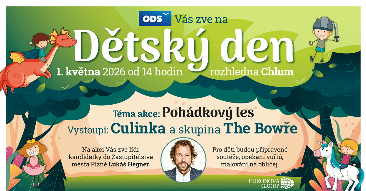 Pozvánka na tradiční akci na rozhledně Chlum v Plzni 1.5. 2026