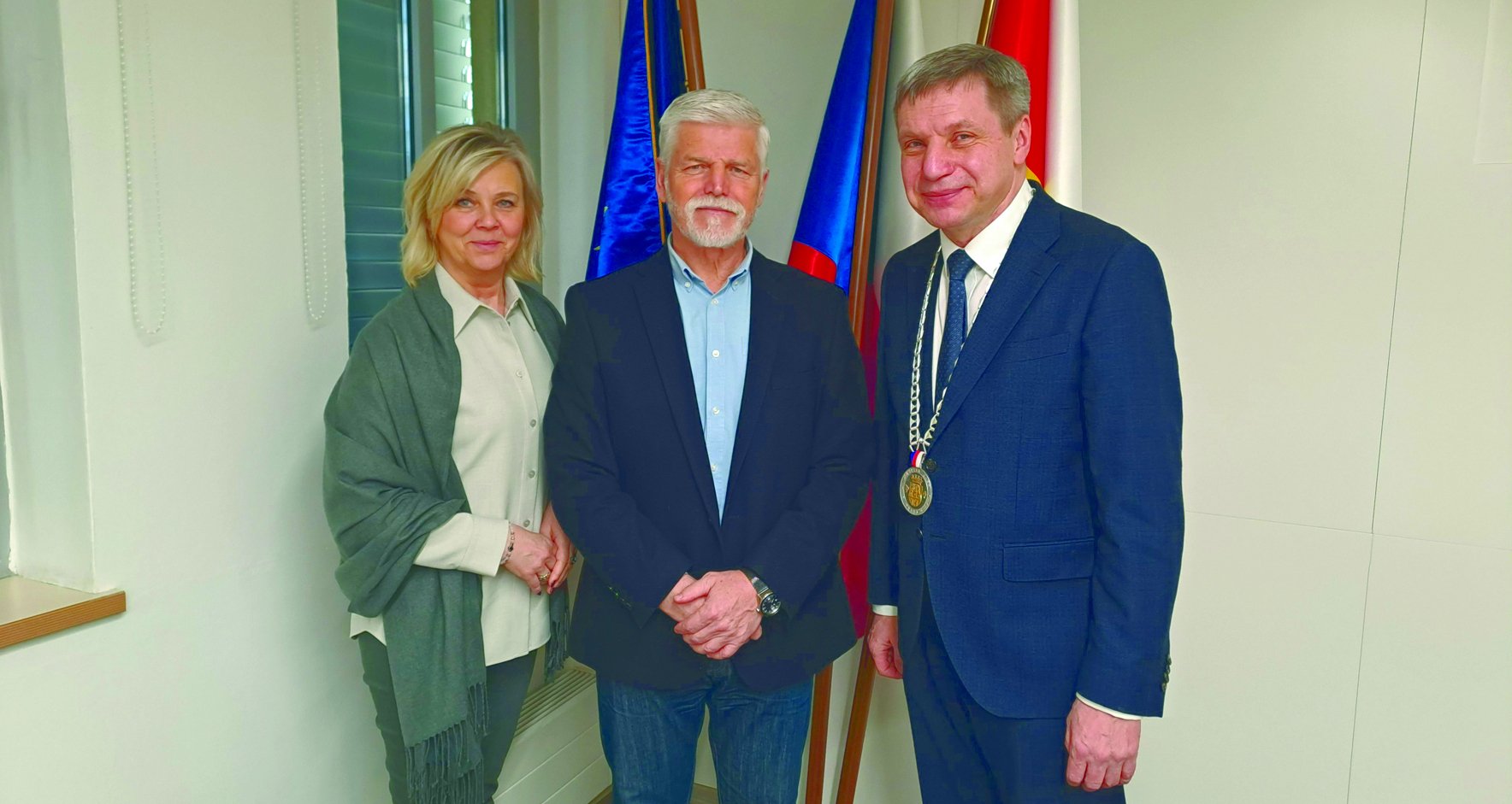 Prahu 5 navštívil prezident Petr Pavel