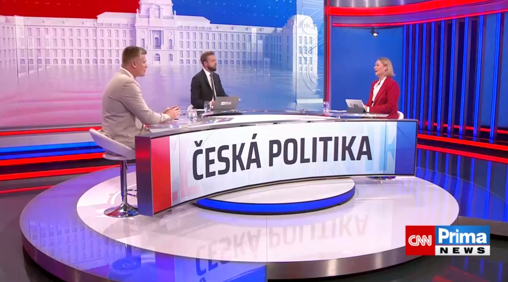 Ostrá kritika ministra Zůny na CNN Prima News: Šašek v rukou Okamury, řekla Jana Černochová