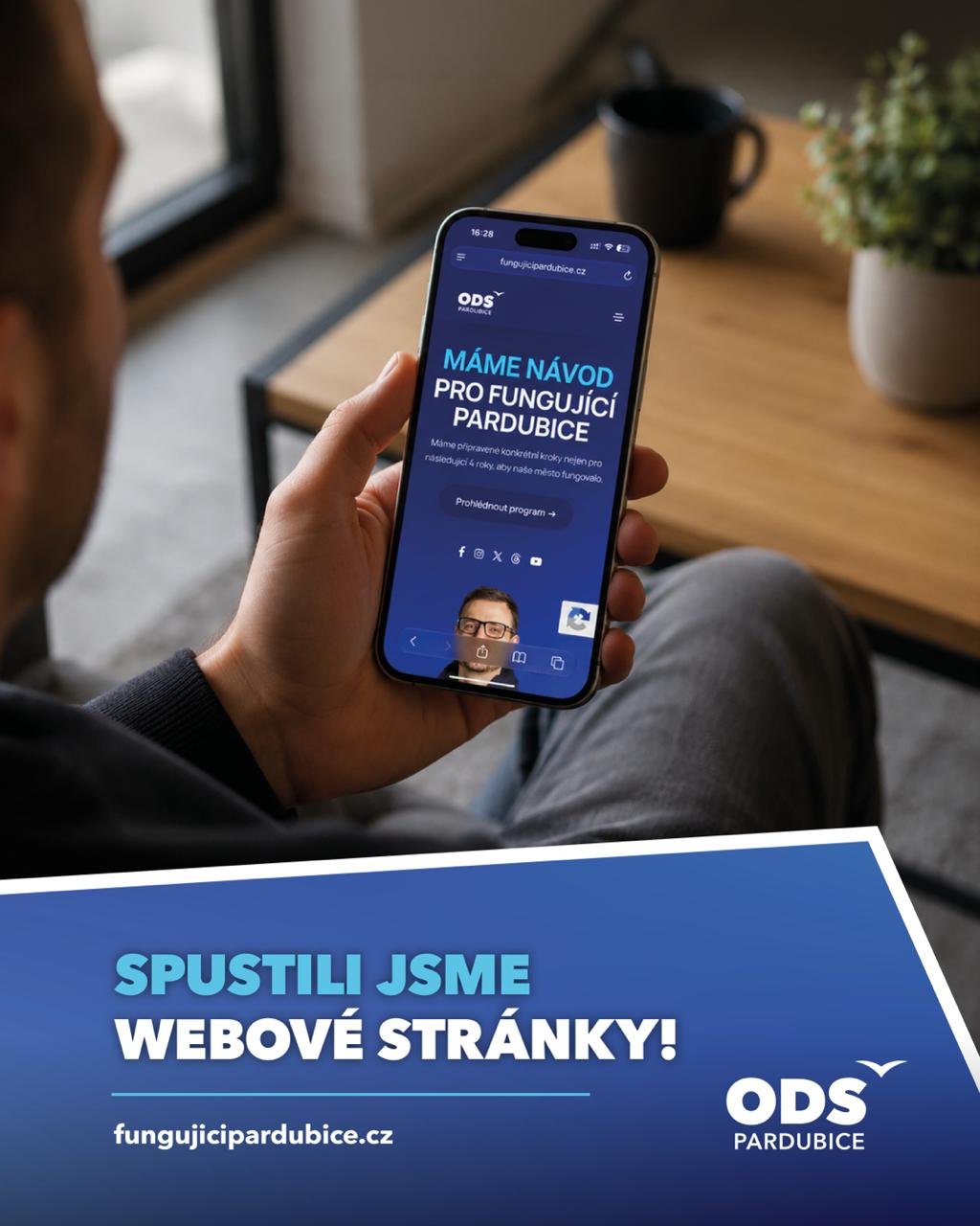 Spustili jsme volební web pro Pardubice