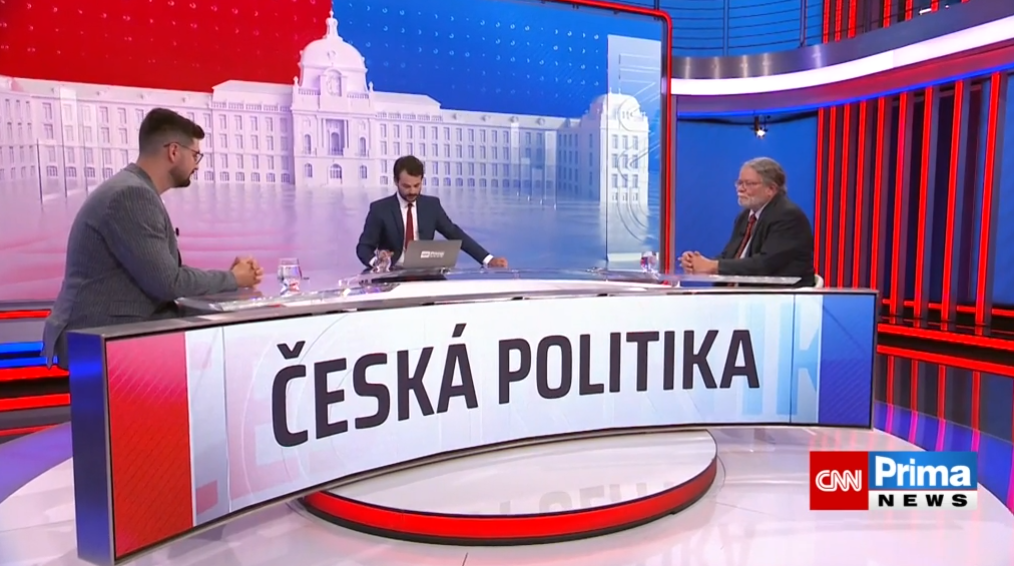 CNN Prima News: Koryta jsou víc než principy, kritizoval Alexandr Vondra účast Motoristů ve vládě