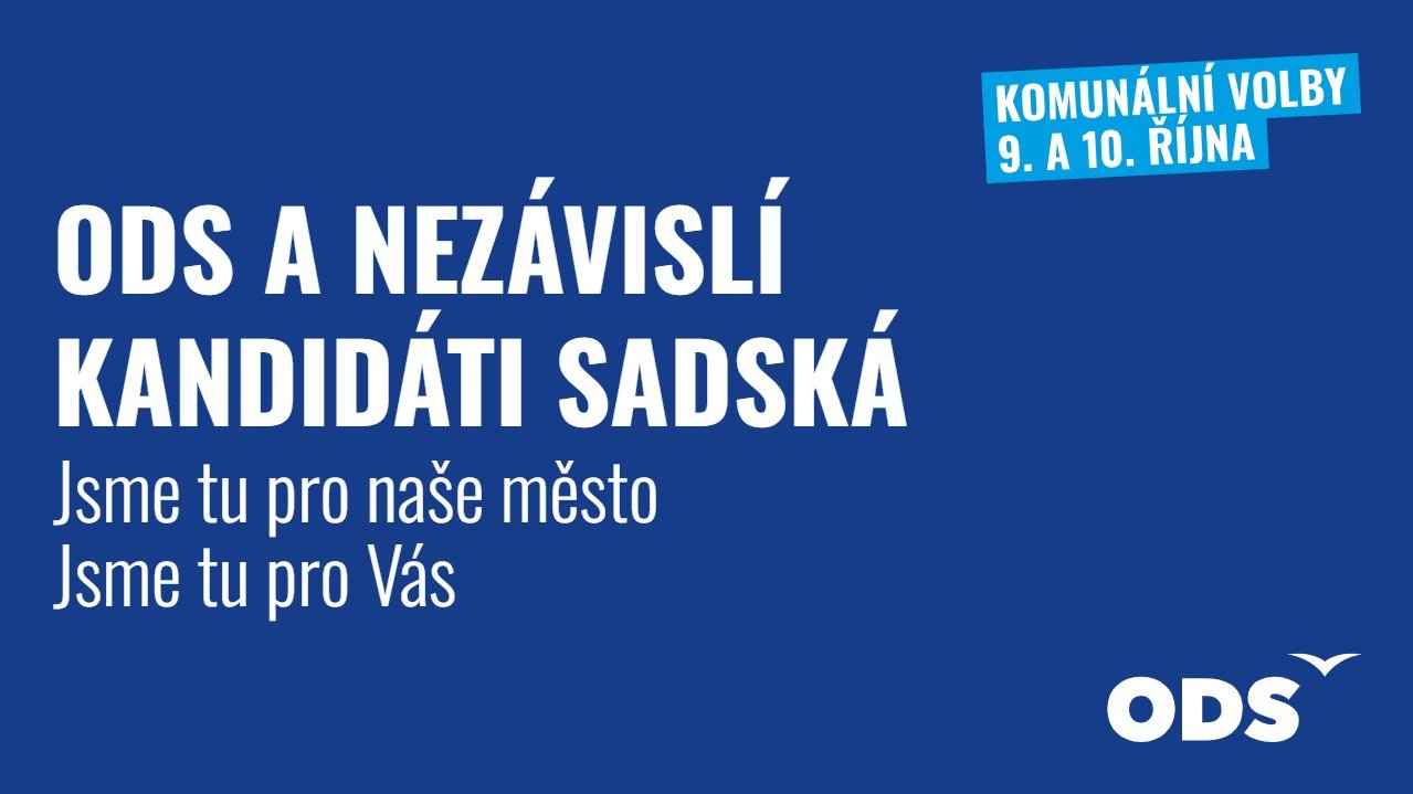 Volební program ODS a nezávislí kandidáti pro komunální volby 2026