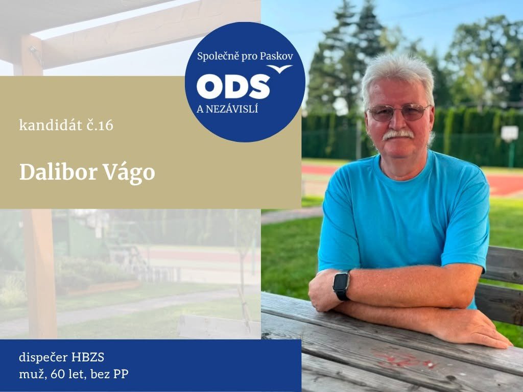Dalibor Vágo - kandidát č. 16