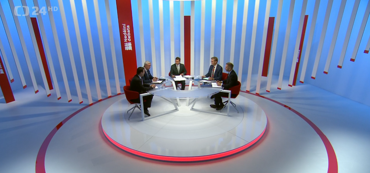 Martin Kupka: Nedělní debata ČT