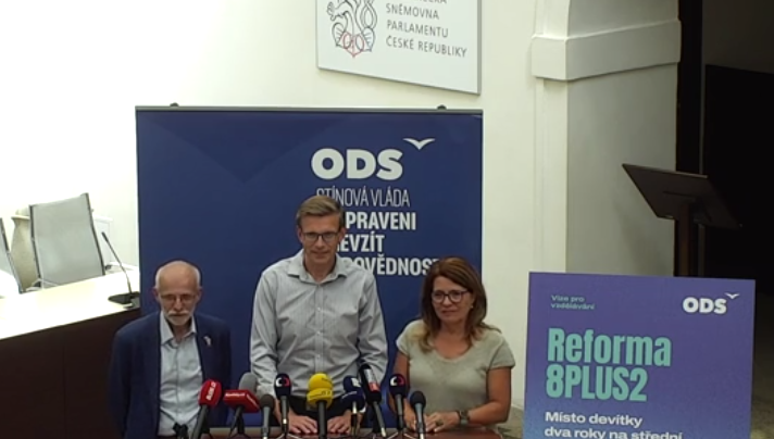 ODS: Osm let základní školy, dva povinné roky střední. Reforma ušetří 9 miliard