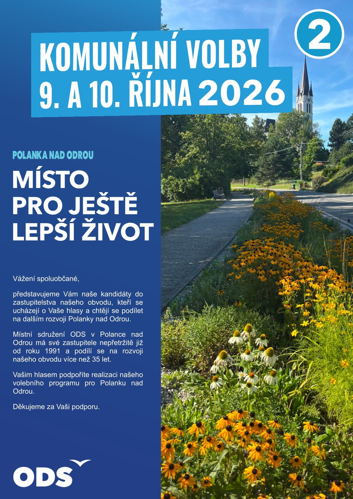 Představení kandidátů do ZMOb Polanka nad Odrou
