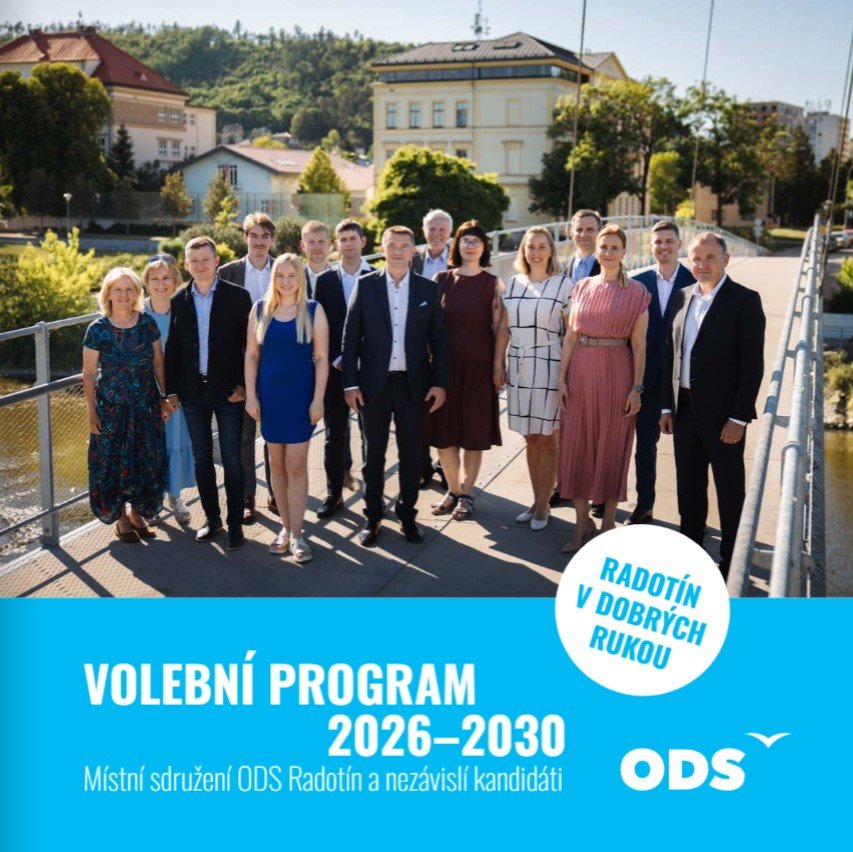 Přečtěte si volební program ODS Radotín