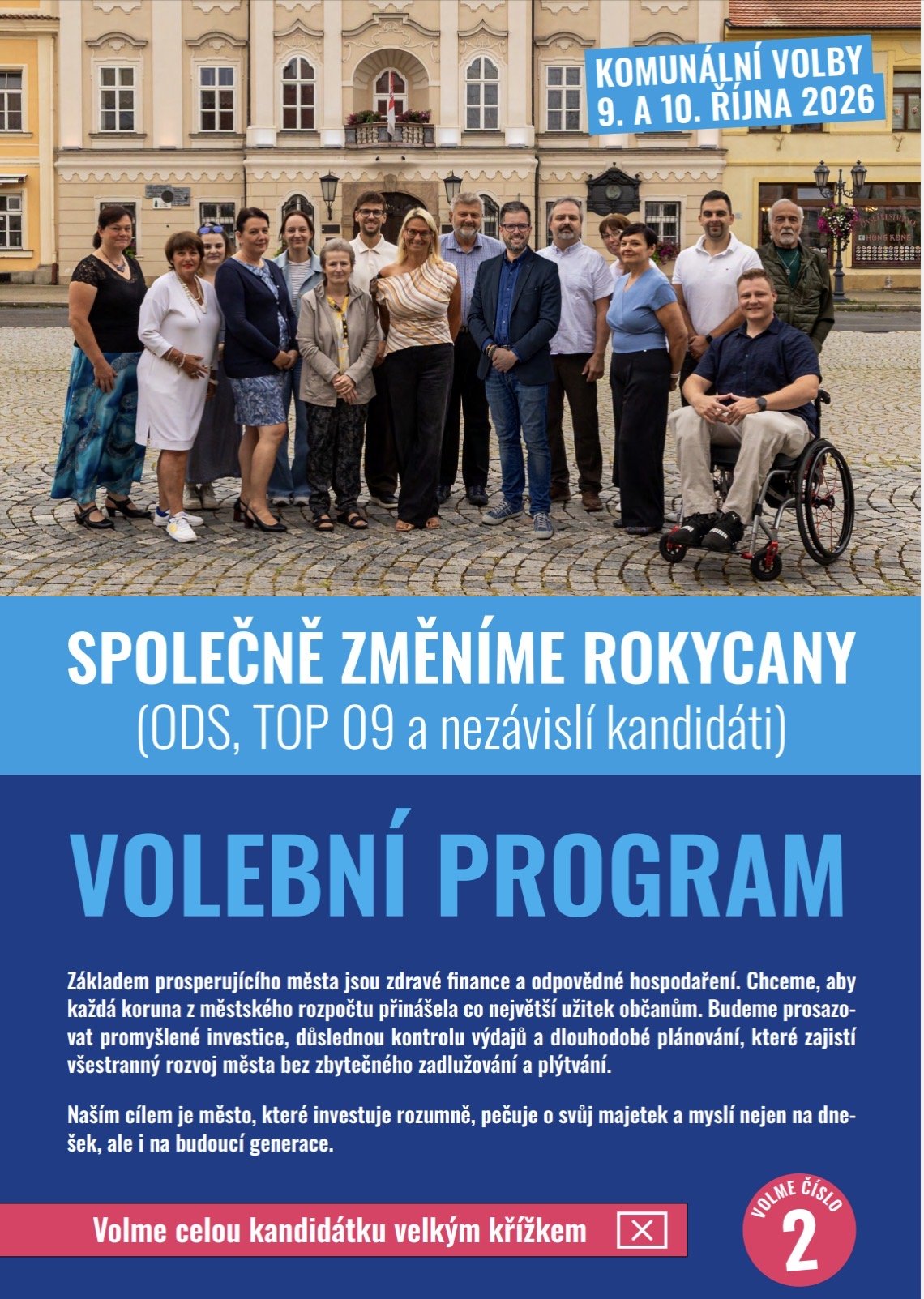 VOLEBNÍ PROBRAM