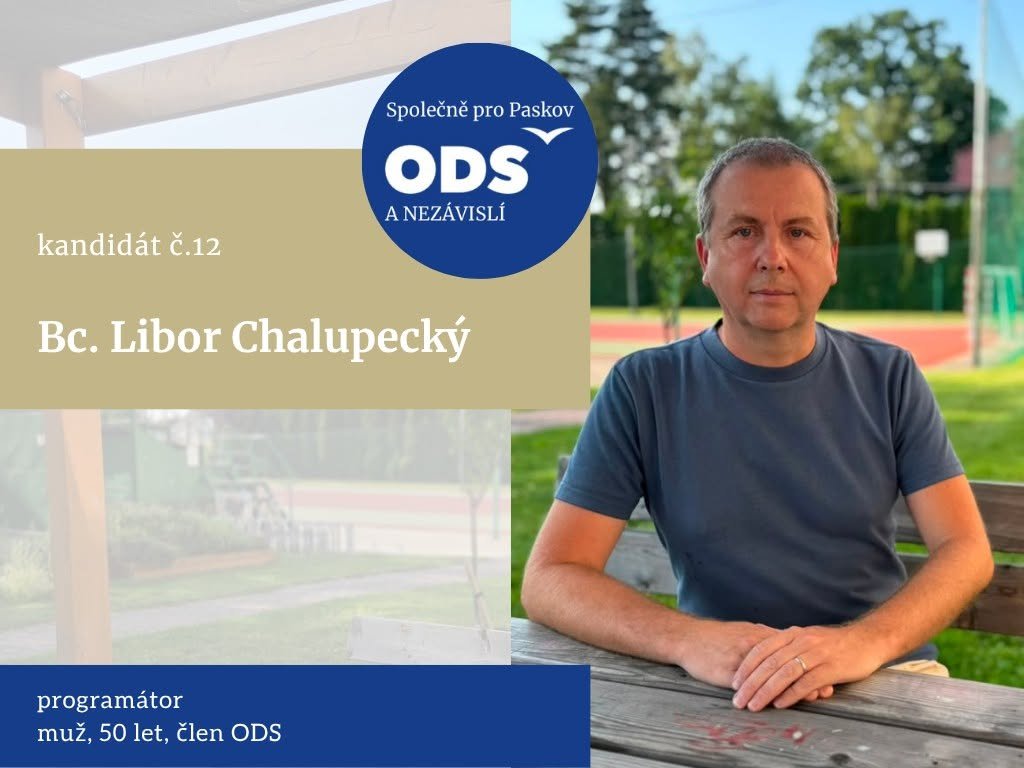 Bc. Libor Chalupecký - kandidát č. 12