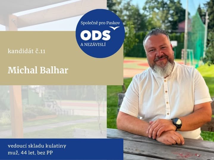 Michal Balhar - kandidát č. 11