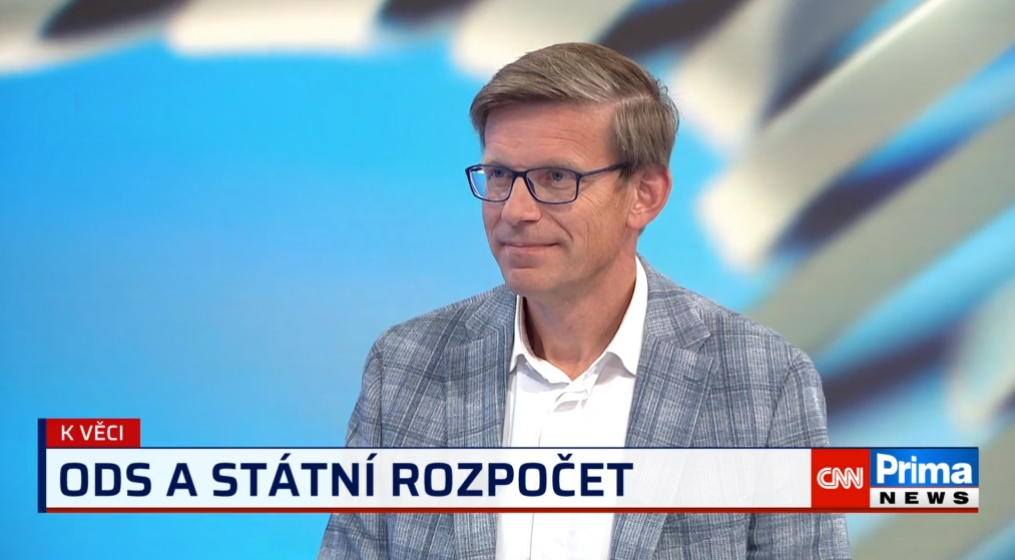 Martin Kupka na CNN Prima News: Vláda okolo snižování schodku státního rozpočtu předvádí pimprlové divadlo, za úspory v řádu jednotek miliard kabinet nelze chválit