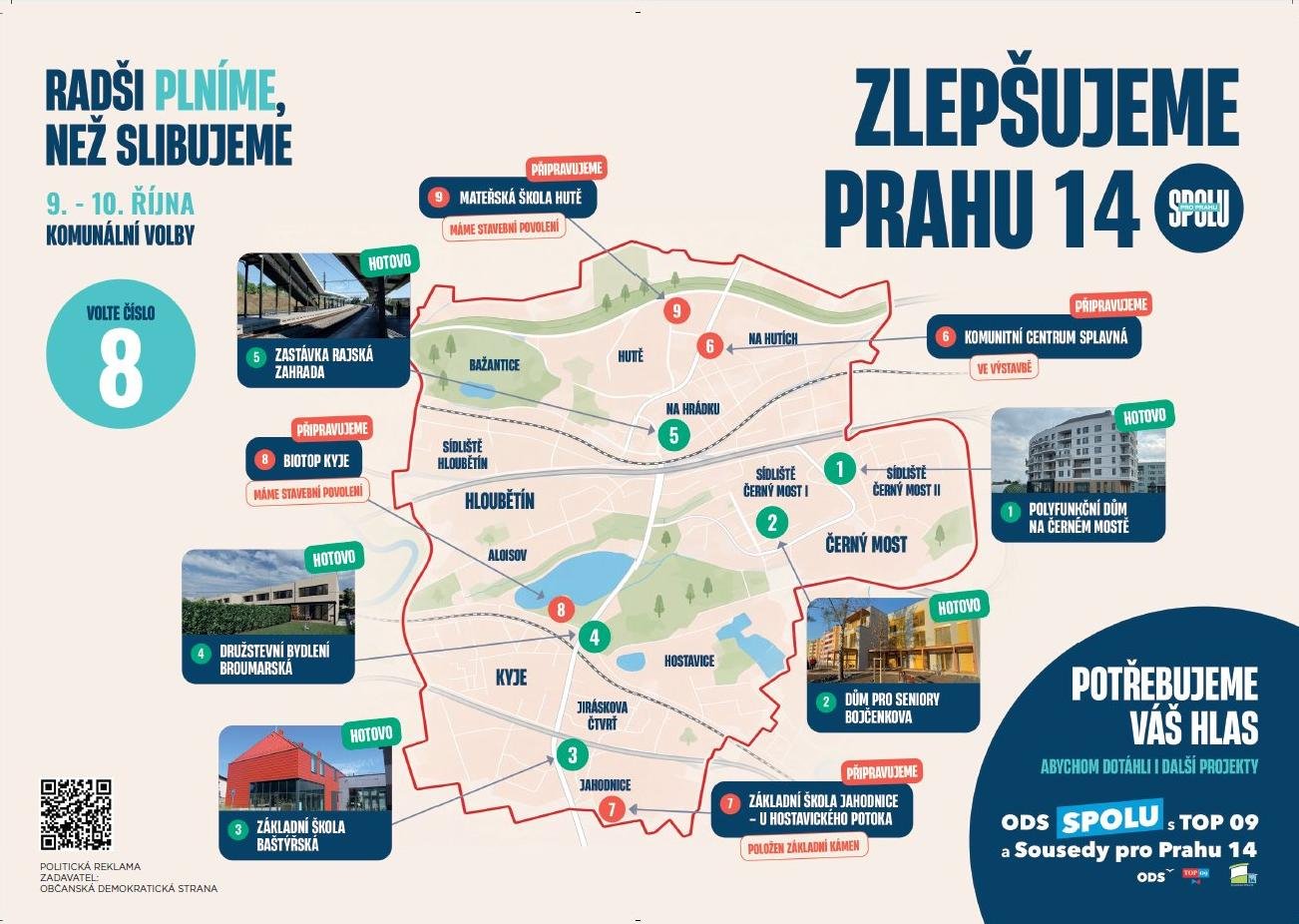 VOLEBNÍ PROGRAM pro komunální volby 2026  Praha 14