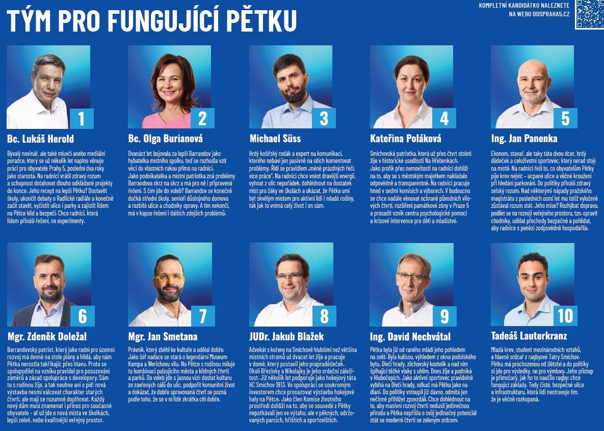 Tým pro fungující Pětku