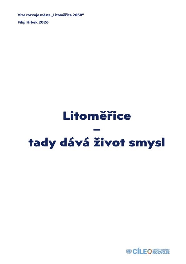 komunální volby 2026 - volební program pro Litoměřice