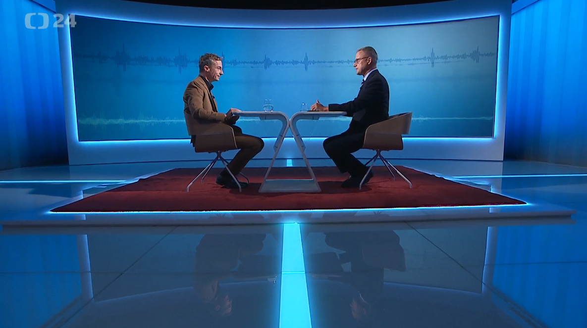 Chceme v Praze vládnout společně se STAN, zopakoval Portlík v Interview ČT24