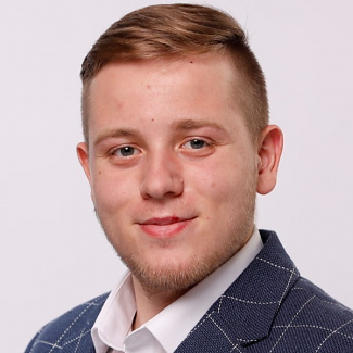 Kandidát koalice SPOLU Matěj Blažek (ODS) pro Moravskoslezský kraj pro volby do PS ČR 2021.