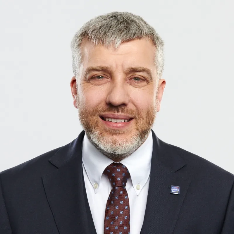 Kandidát koalice SPOLU Filip Benda (ODS) pro volby do EP 2024.